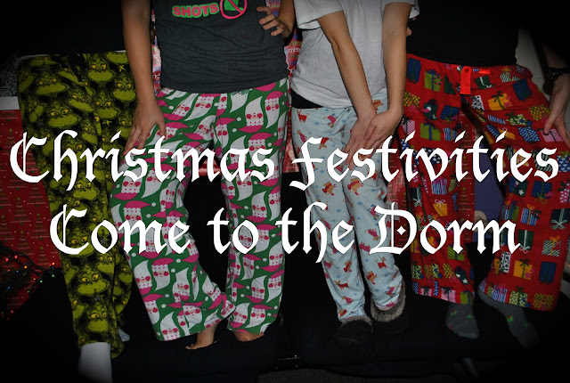Flashback Summer: Christmas Festivities Come to the Dorm- Evangel University Spence girls