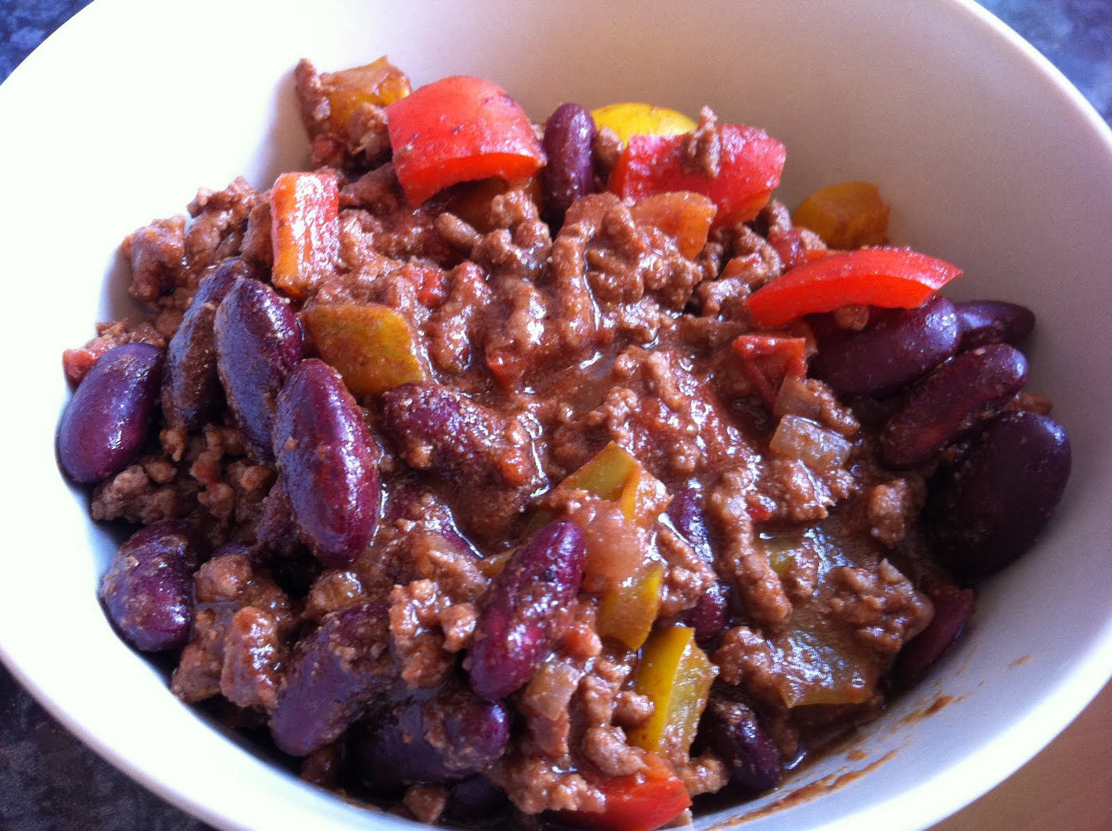 Tasting Happiness Chocolate Chilli Con Carne