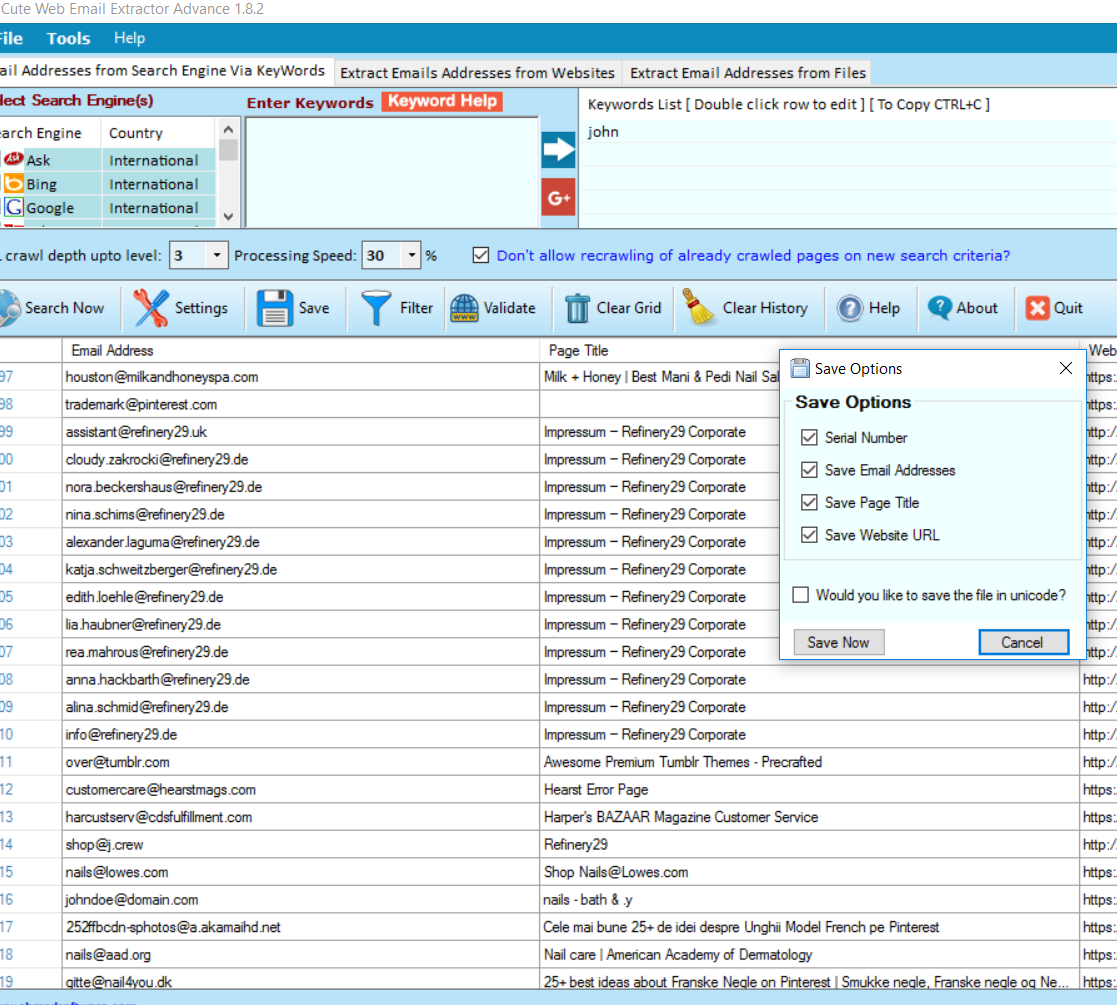  Email Extractor 1.82 Full NewBie _ BloGGer