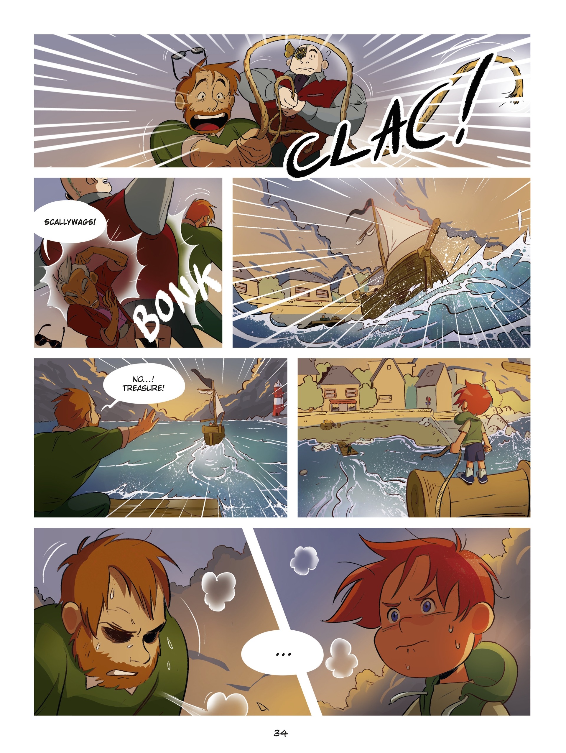 Read online Treasure: The Red Wave comic -  Issue # TPB - 34