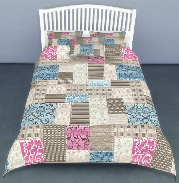 Corporation "SimsStroy" The Sims 4. Set "Quilting".