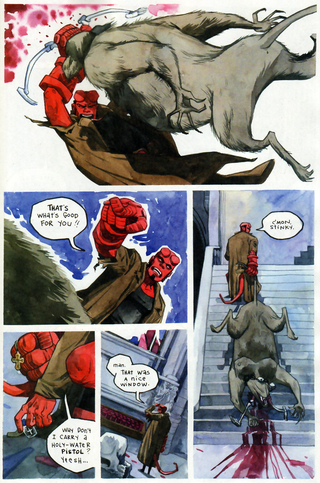 Read online Hellboy: Weird Tales comic -  Issue #8 - 9