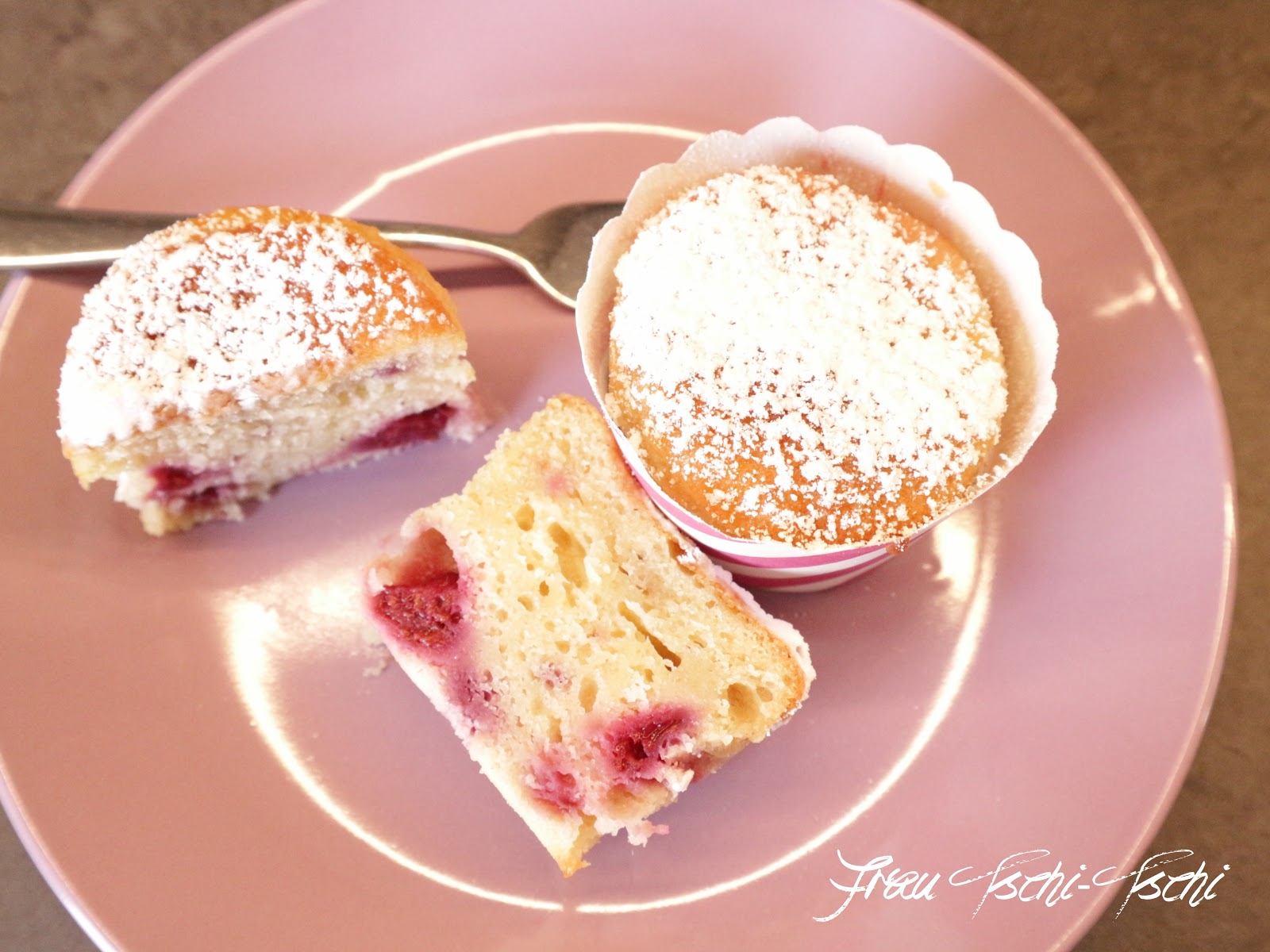 Frau TschiTschi Himbeer Joghurt Muffins