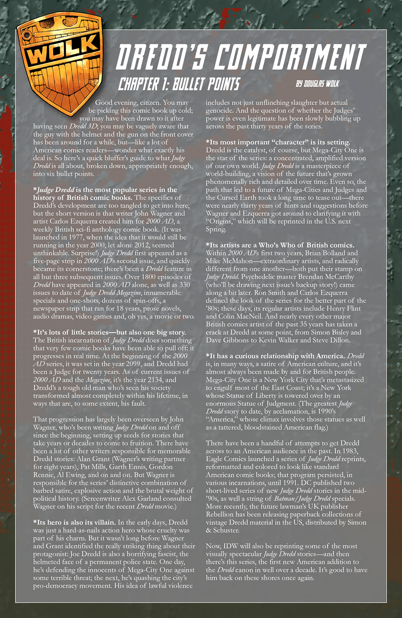 Read online Judge Dredd (2012) comic -  Issue #1 - 28