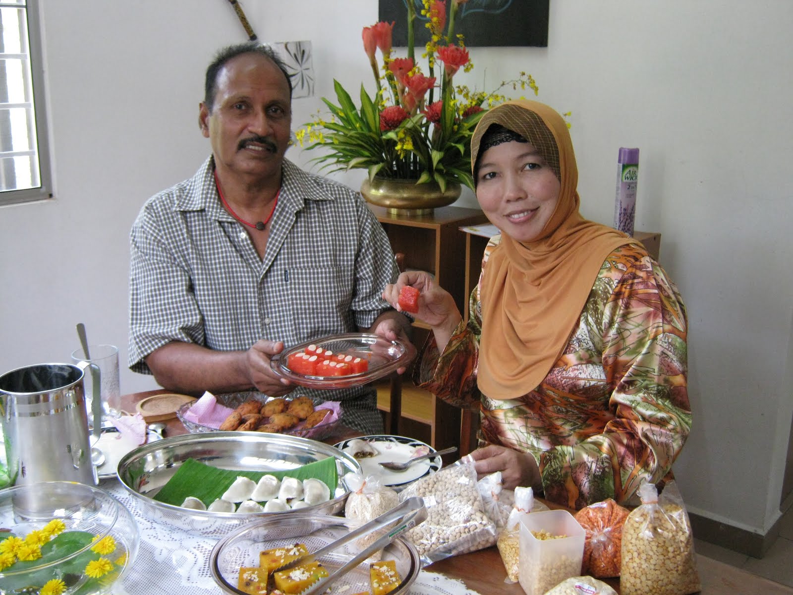 With chef Norzaillina Nordin