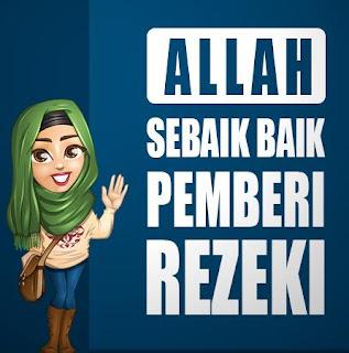 Gambar DP BBM Memohon Rezeki dan Bersyukur