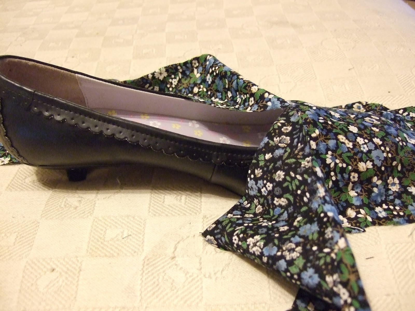 covered shoes for work