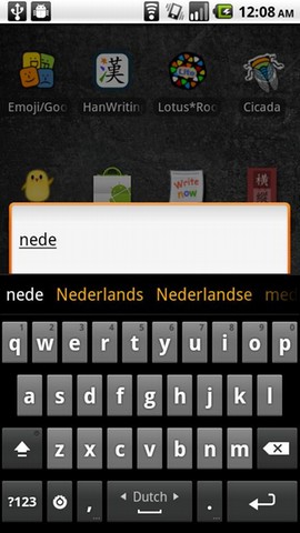 best of android apps: MultiLing Gingerbread Keyboard