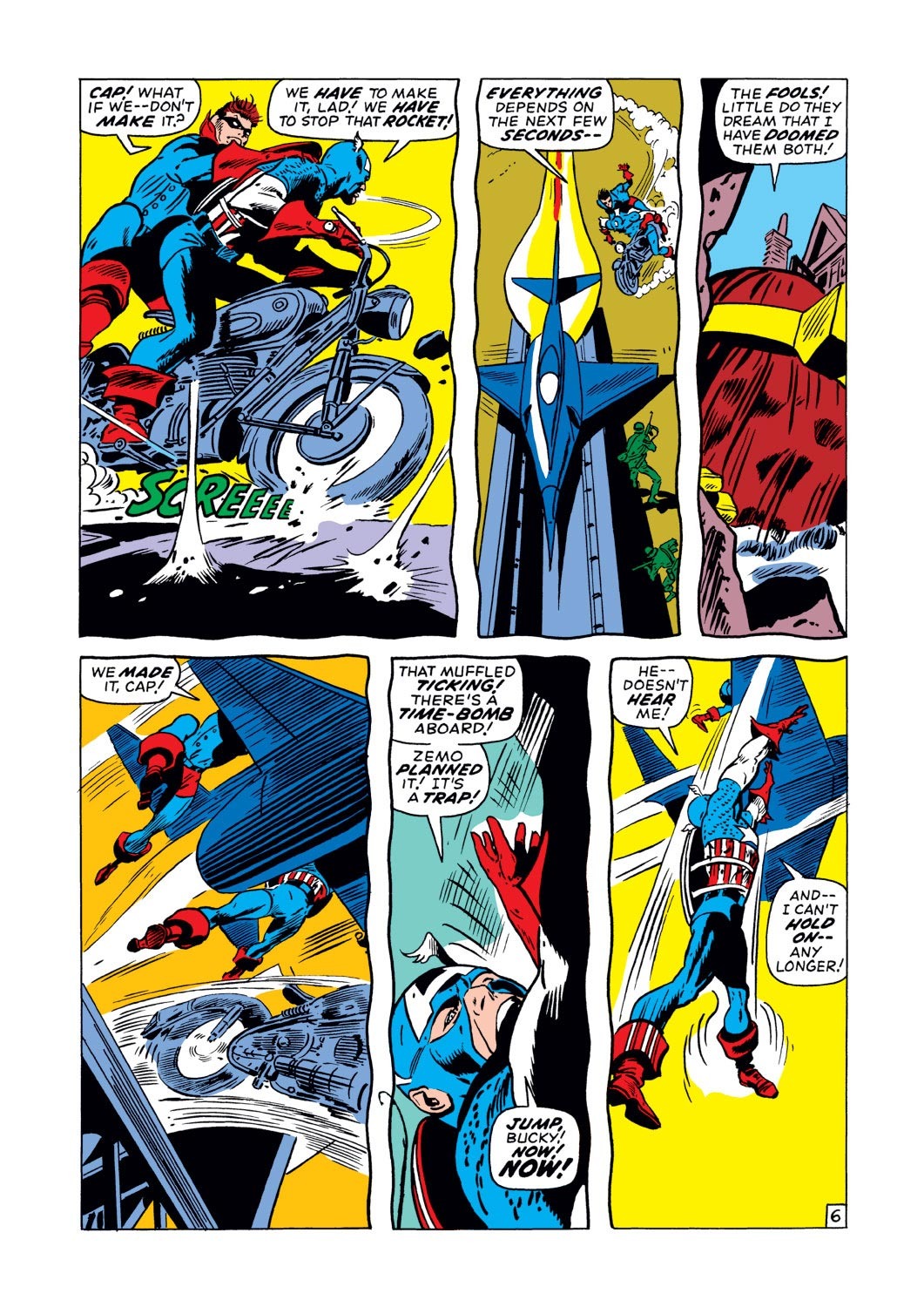 Read online Captain America (1968) comic -  Issue #128 - 7
