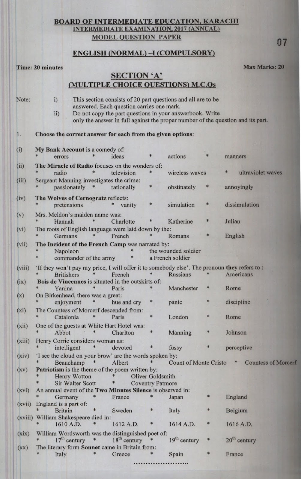 Education Is The Key To Success English Paper 1 HSC Part
