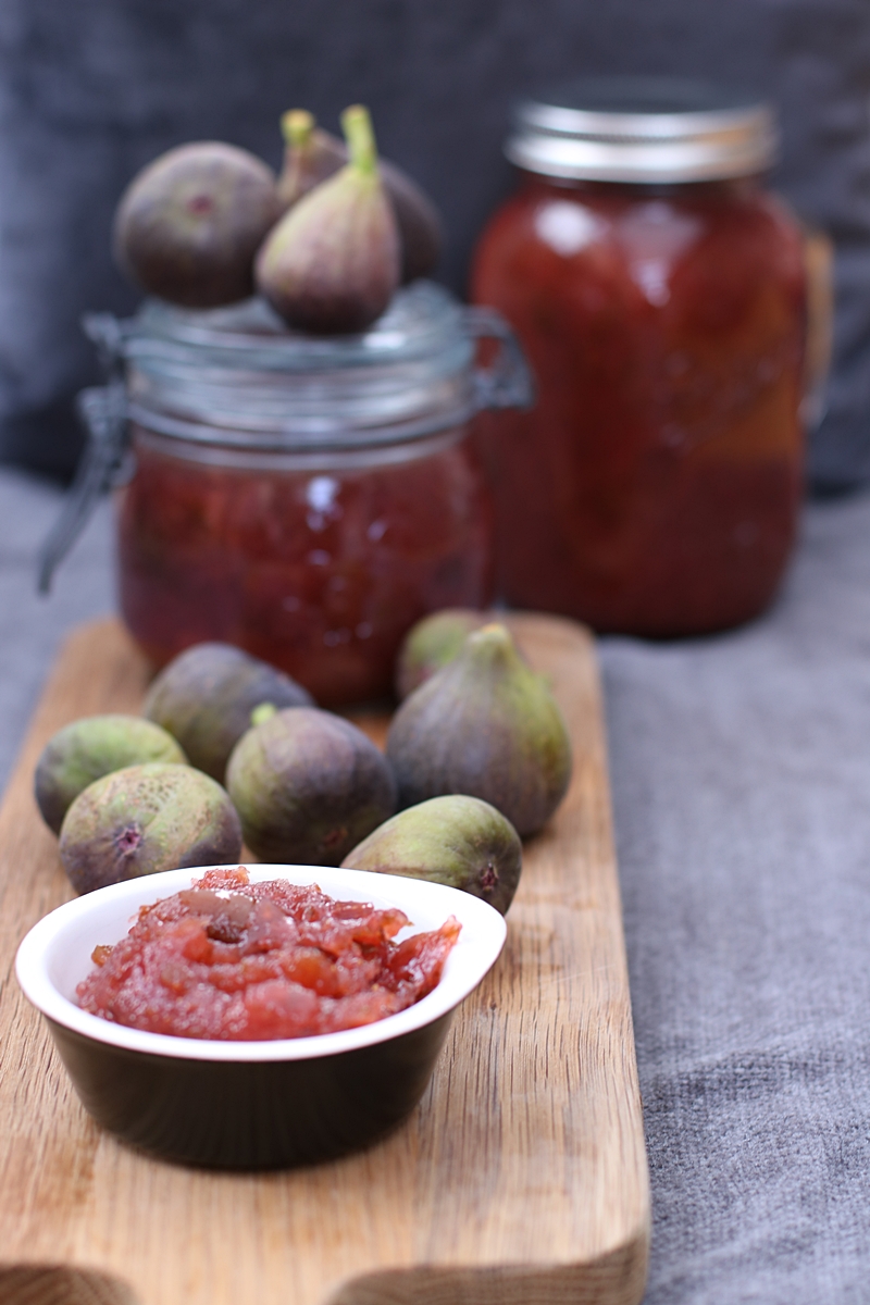 Wolkenfees Küchenwerkstatt: Feigenmarmelade mit Rotwein und Zimt