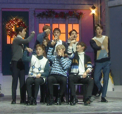 엑소, 불공평해 무대 "걸 걸 비마럽"부분 안무 | 인스티즈