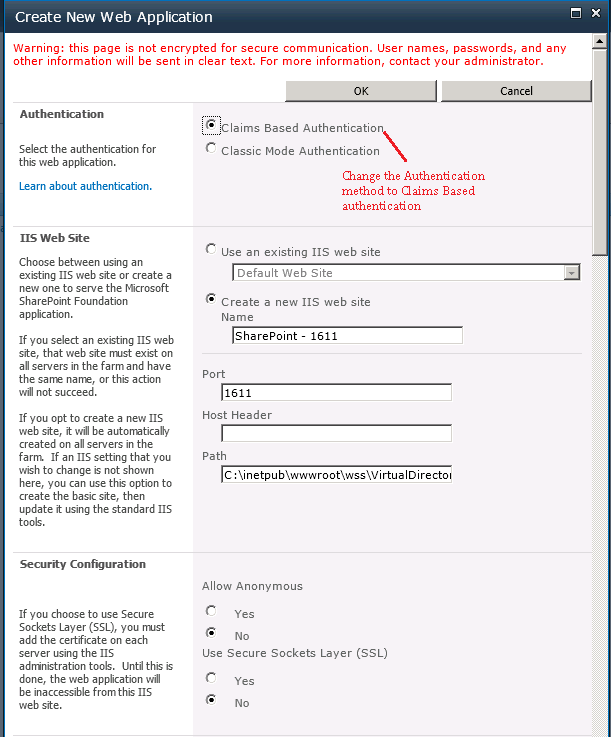 SharePoint Blog Configure Forms Based Authentication in SharePoint 2010