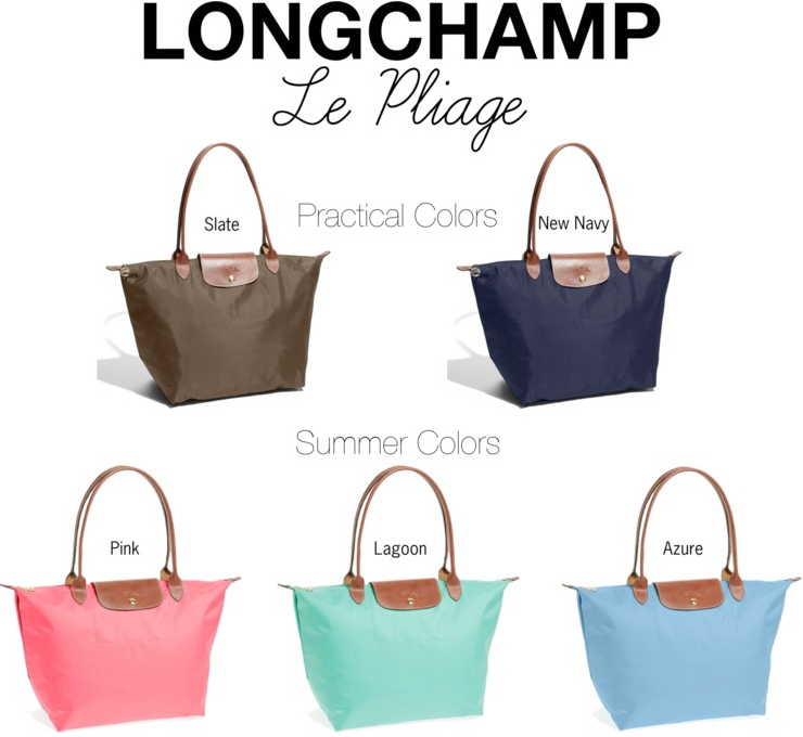 long champ bag colors