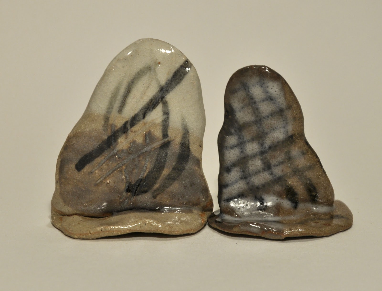 Earth Work Some experiments with black underglaze