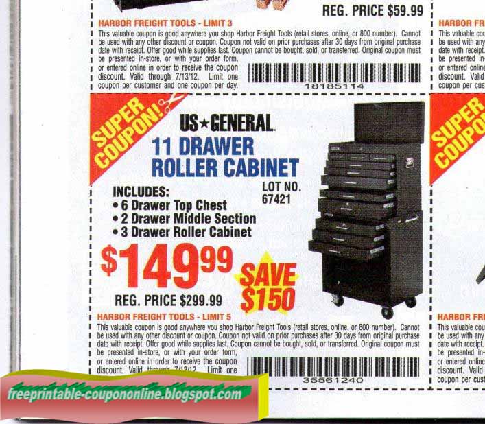 Harbor freight free printable coupons