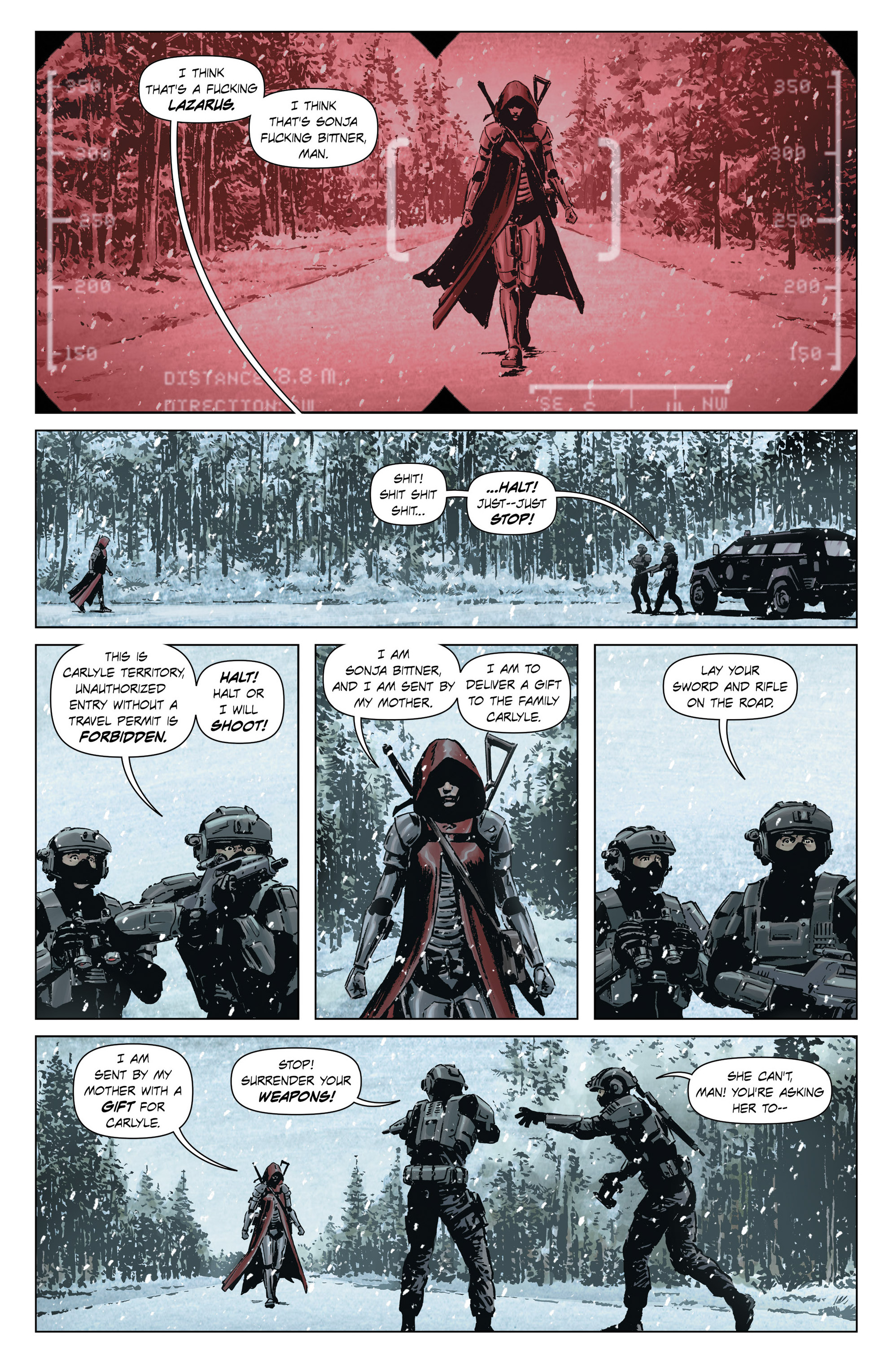 Read online Lazarus (2013) comic -  Issue #11 - 4