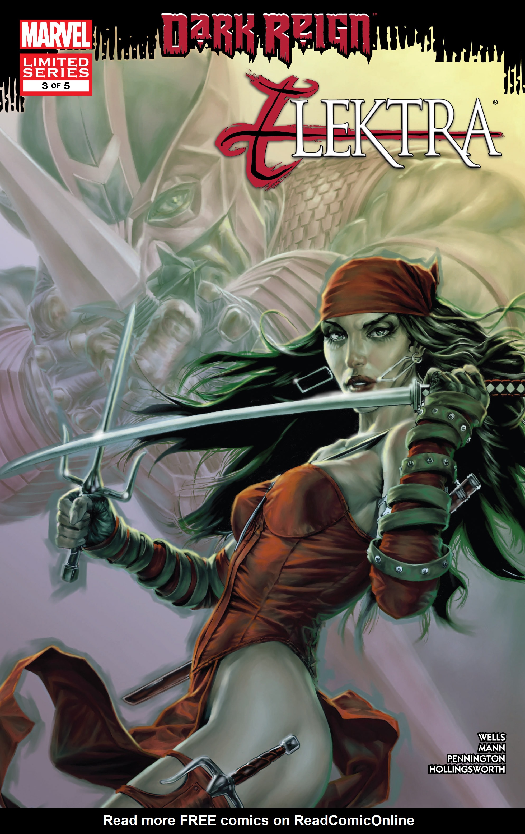 Read online Dark Reign: Elektra comic -  Issue #3 - 1