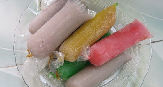 Cara Membuat Es Lilin Pelangi