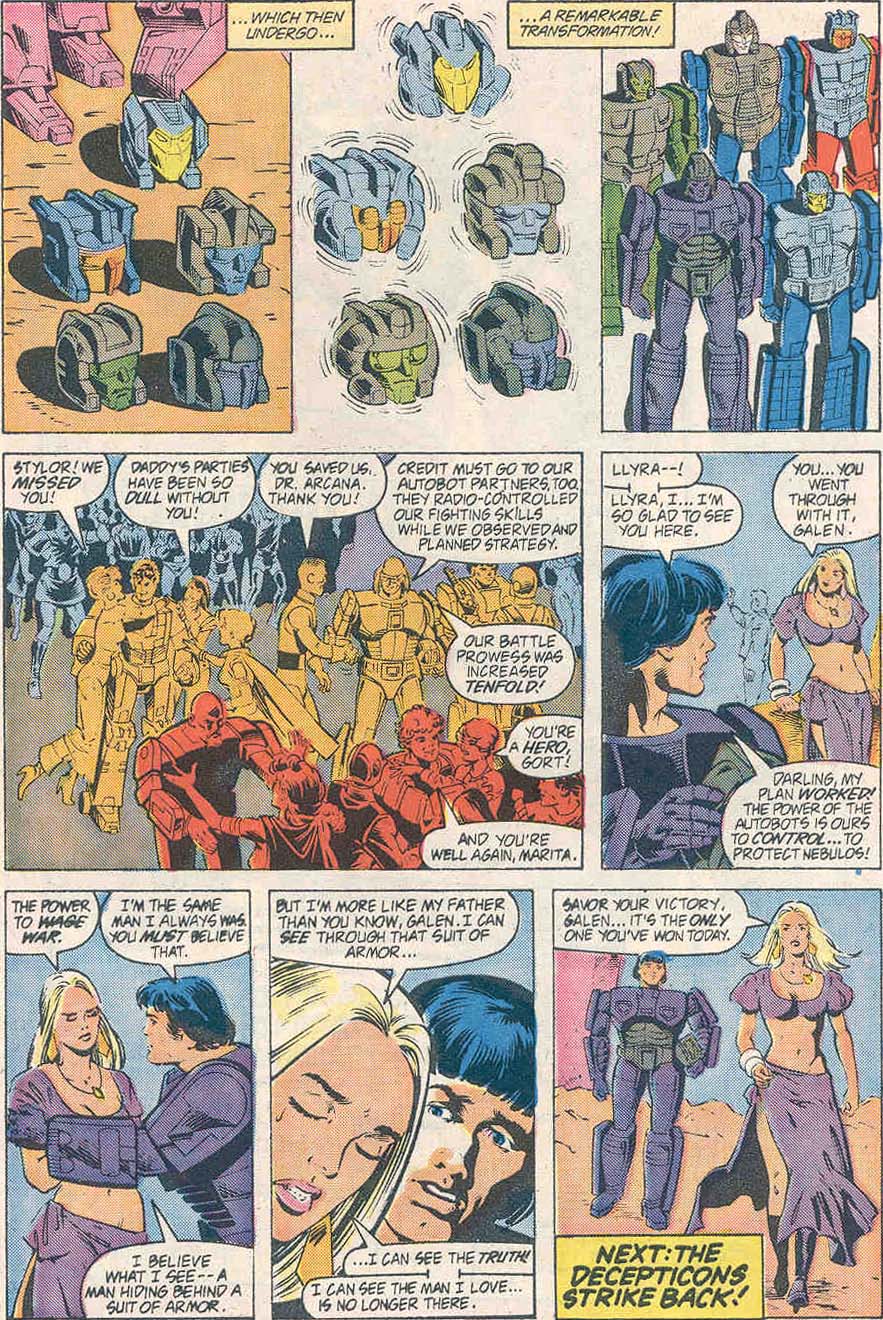 Read online The Transformers: Headmasters comic -  Issue #2 - 24