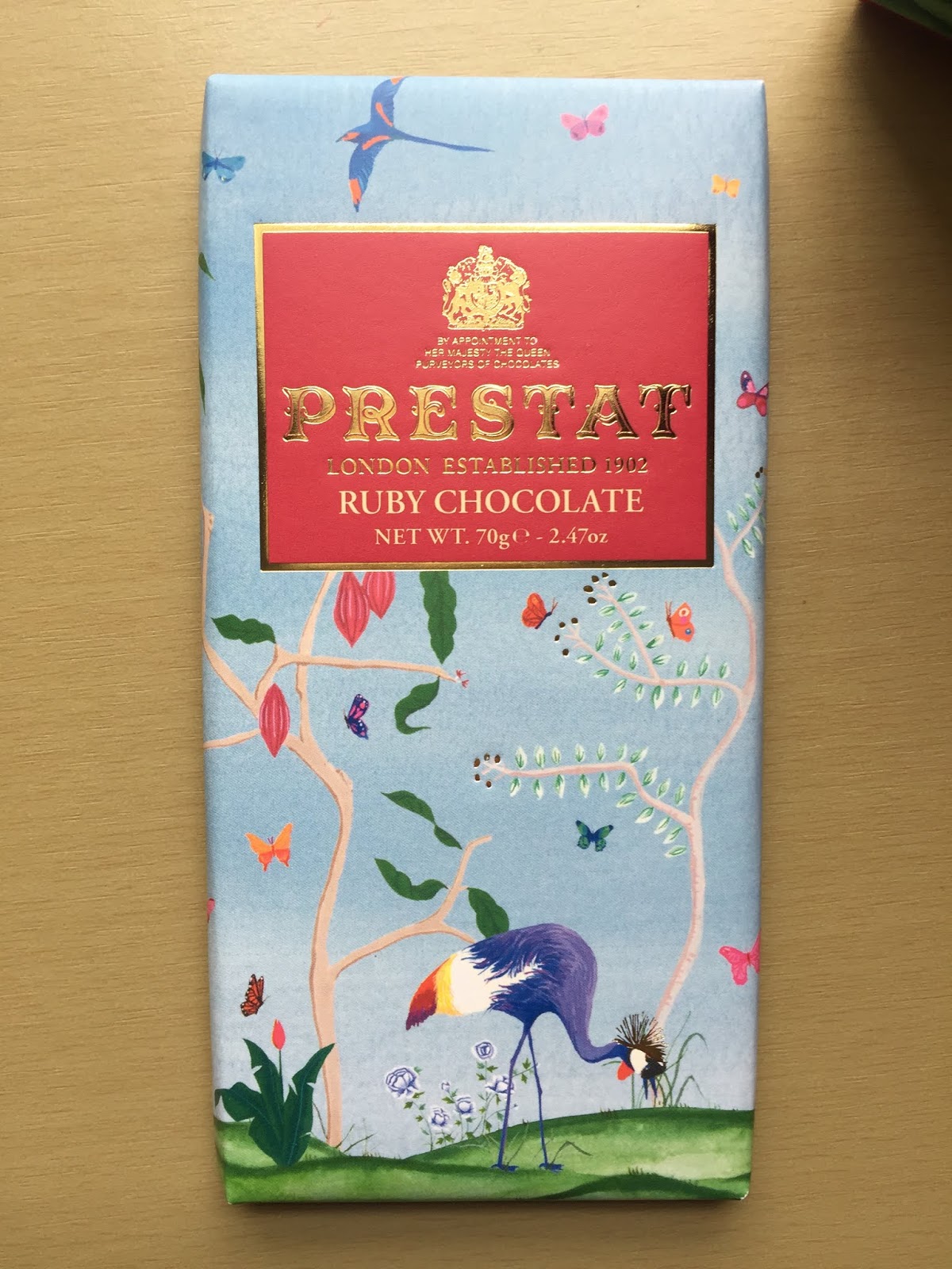 Prestat Ruby Chocolate Bar Review