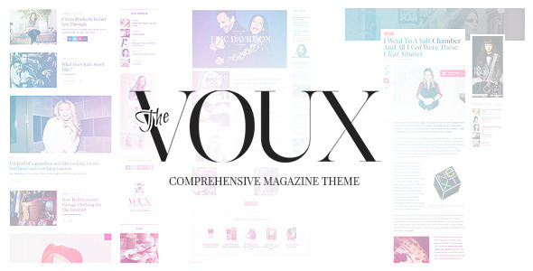 Free Download The Voux - A Comprehensive Magazine Theme