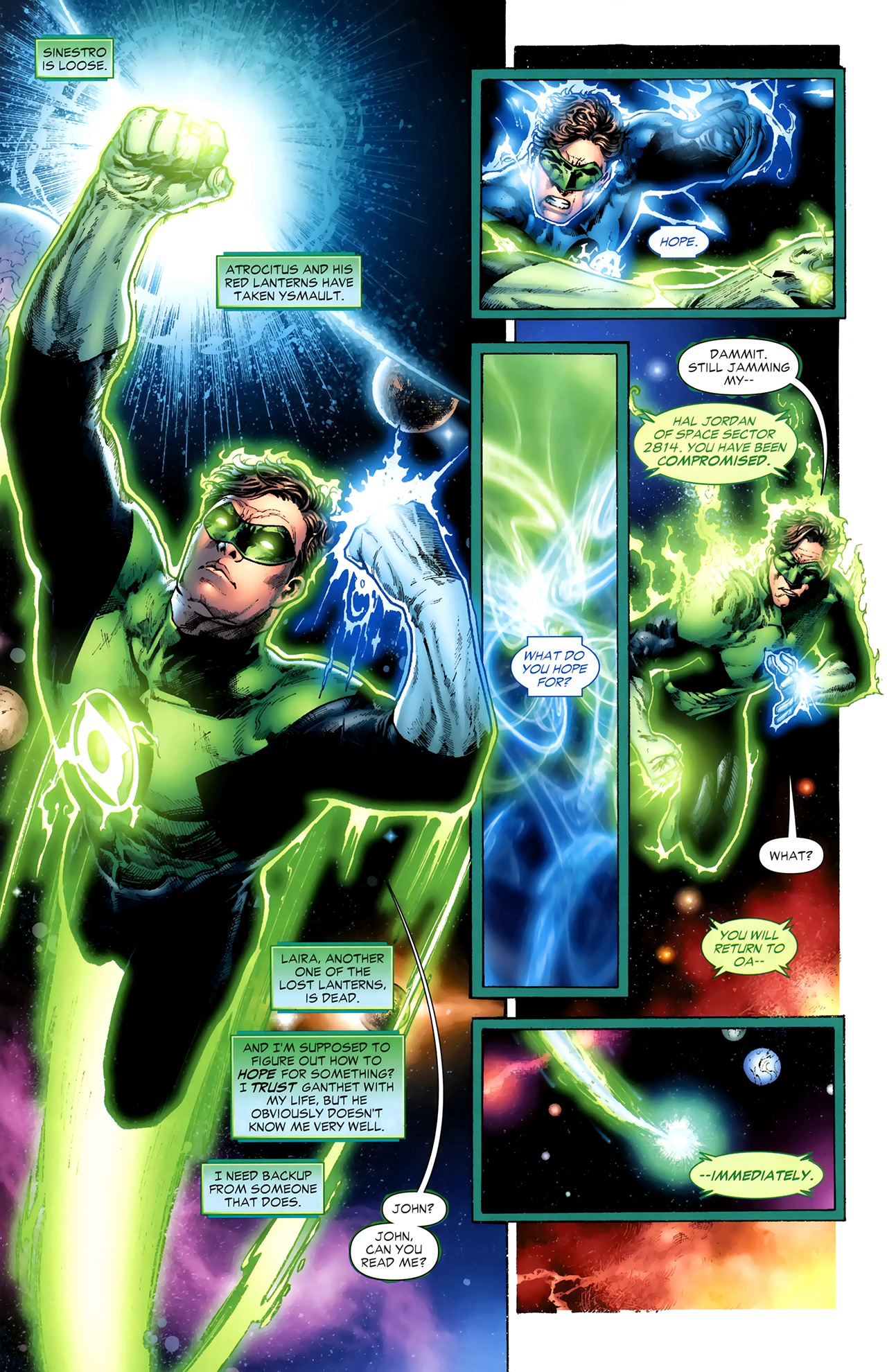 Read online Green Lantern (2005) comic -  Issue #39 - 15