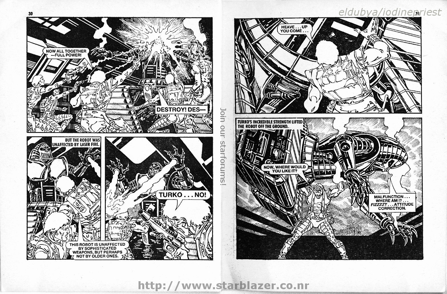 Read online Starblazer comic -  Issue #195 - 17