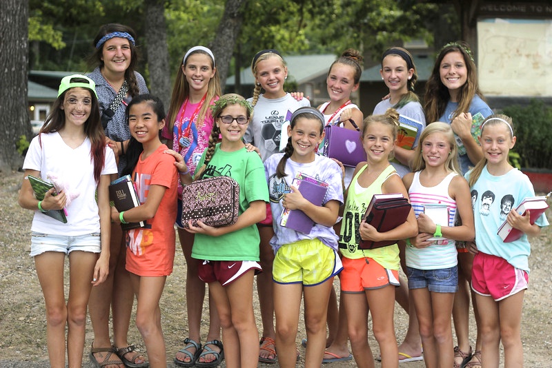 7th Grade Girls Cabin Pic. 