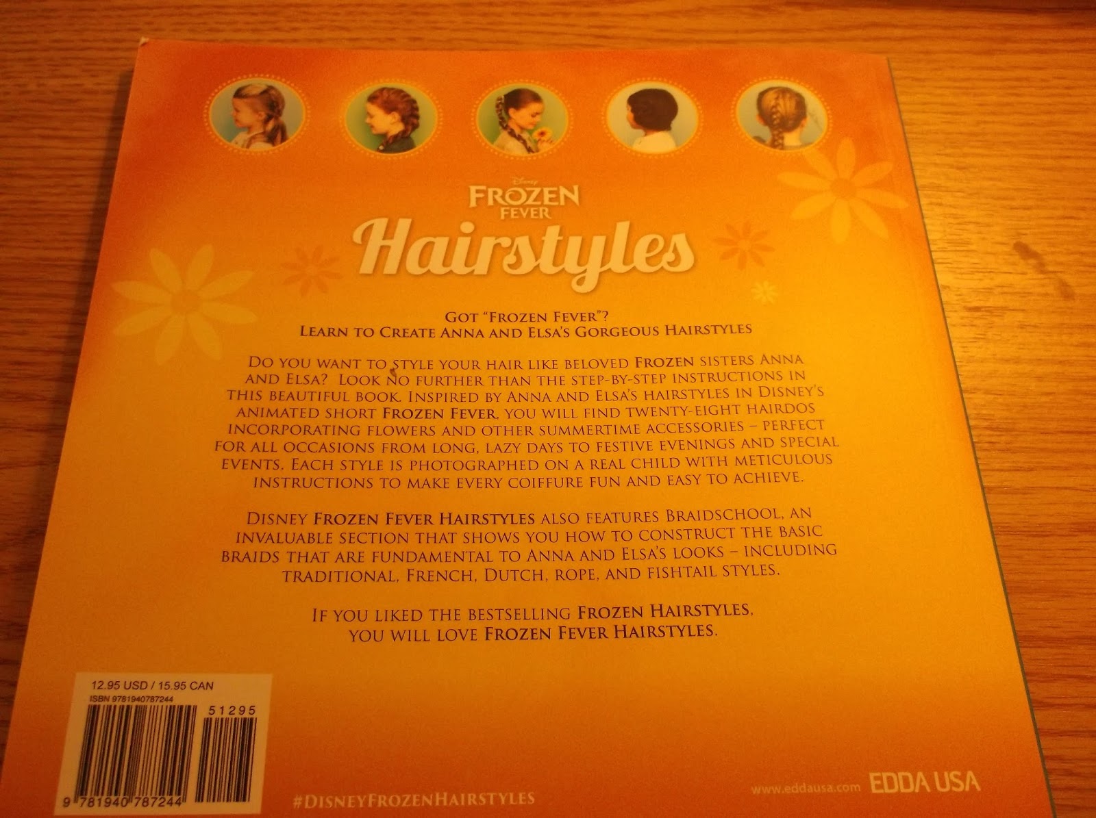 Missy's Product Reviews Disney's Frozen Fever Hairstyles from Edda USA