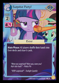 My Little Pony Surprise Party! Celestial Solstice CCG Card