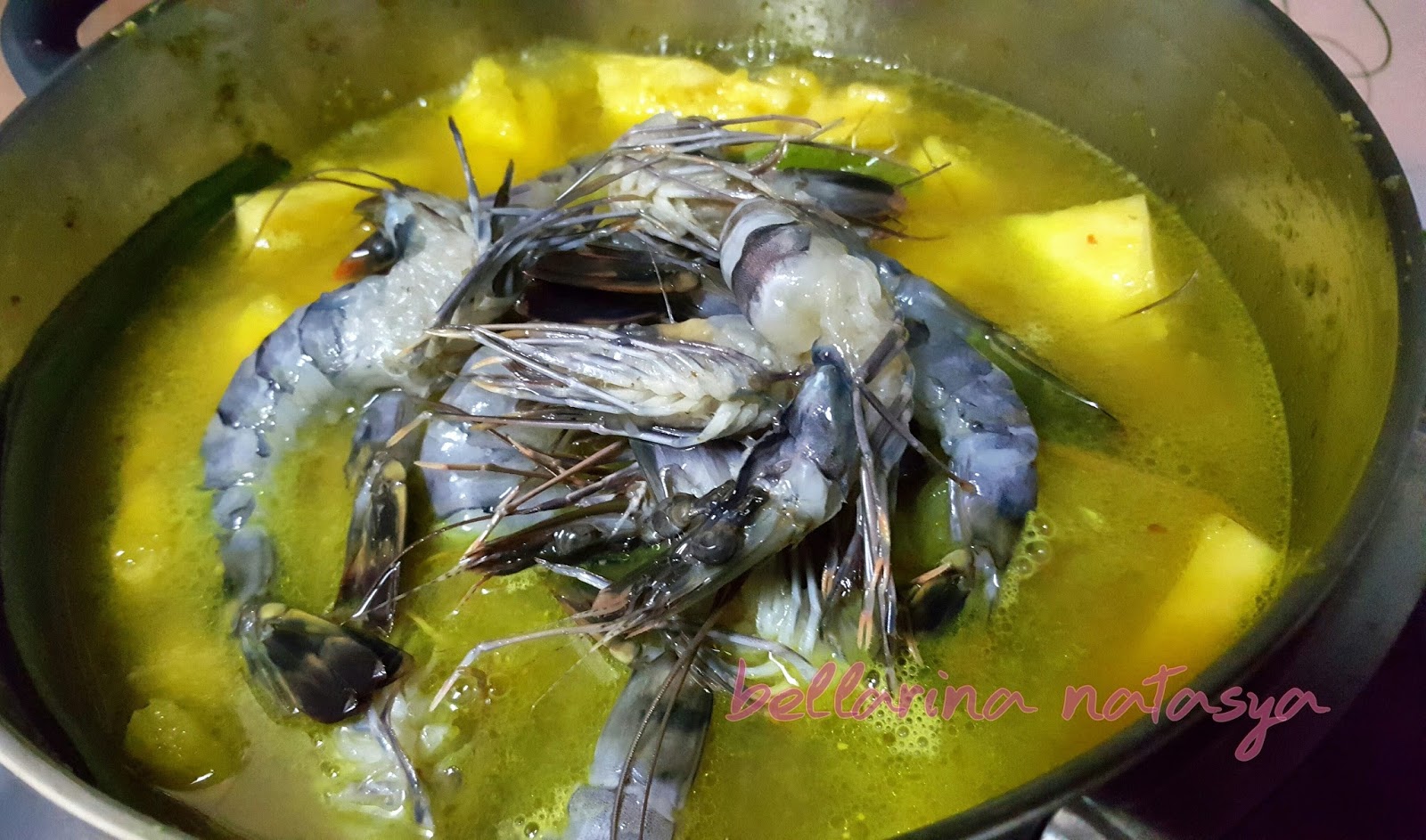 Resepi Udang Masak Lemak Cili Api Bersama Nenas Ini Adalah