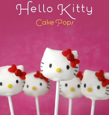 Hello Kitty Cupcakes Ideas. Hello Kitty Cake Pops from