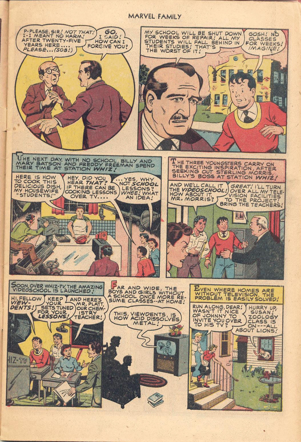 Read online The Marvel Family comic -  Issue #86 - 7