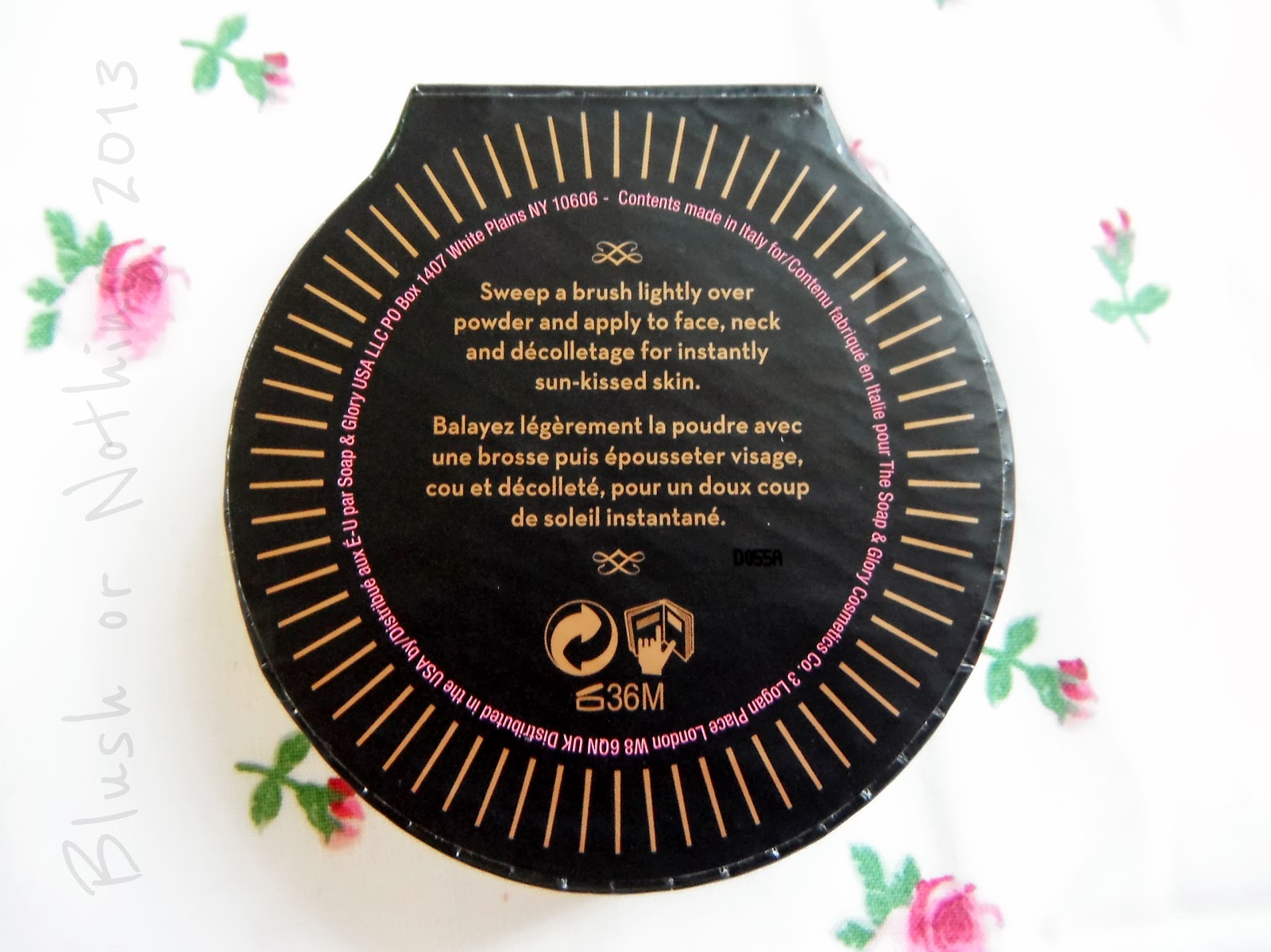 BLUSH OR NOTHING Soap & Glory 'Solar Powder' Review.