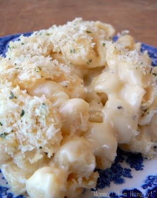 This is the ultimate comfort food! I loved when my Mom made this for us when I was a kid. It's definitely decadent, I make it mostly for family get-togethers and it's always a hit. The sharp cheese and the breadcrumb crust make this macaroni dish unique. Enjoy!
