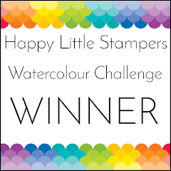 Happy Little Stampers Watercolour Winner