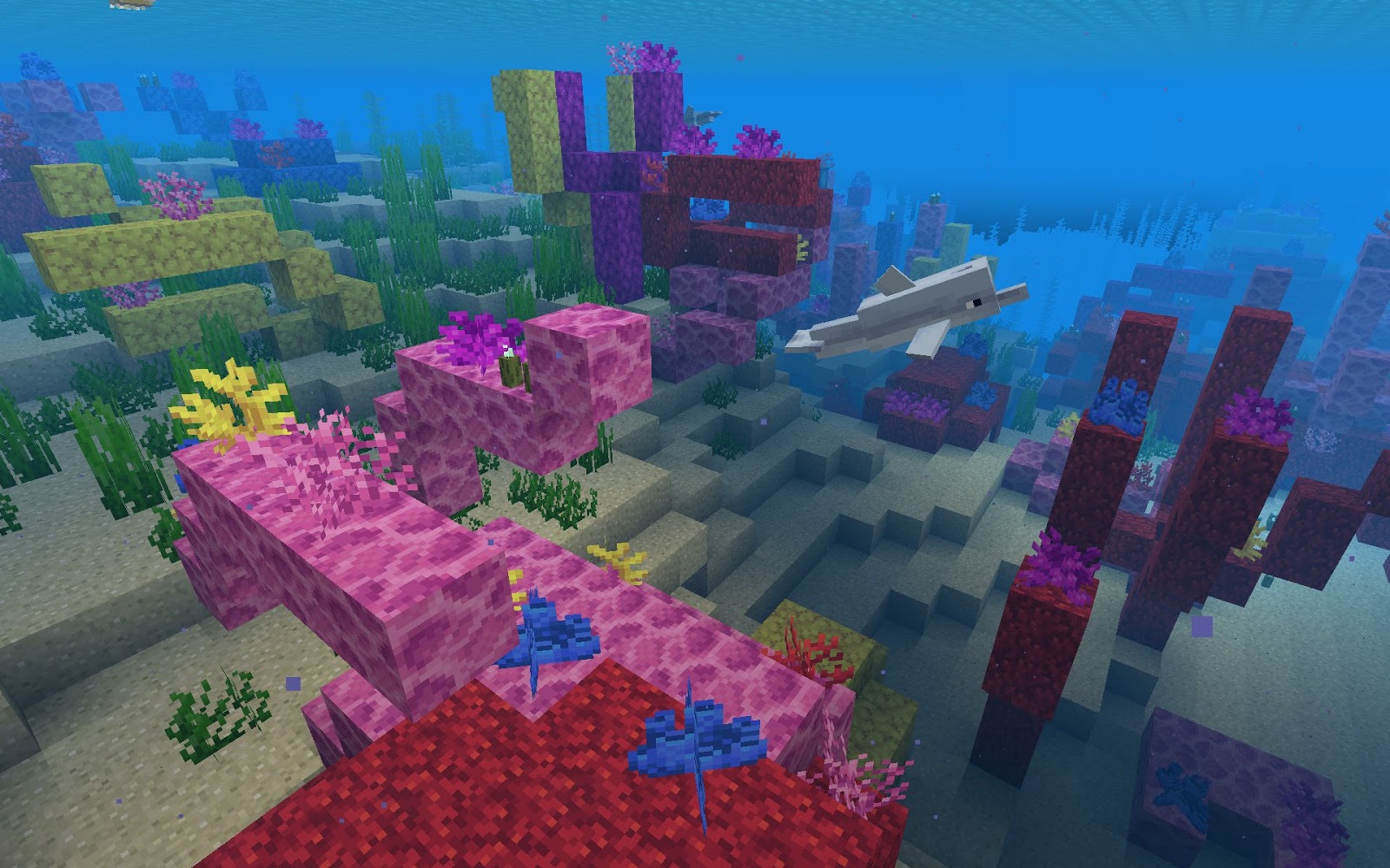 Подводная версия 1.5. Майнкрафт 1.13 риф. Майнкрафт океан 1.13. Подводный мир в МАЙНКРАФТЕ. Морской мир МАЙНКРАФТА.