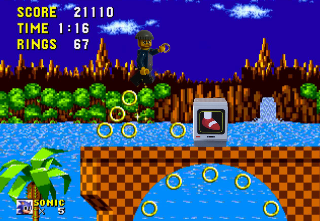 Fab Bricks Custom Lego Sonic Item Box Tiles Review Bricks And Blogs