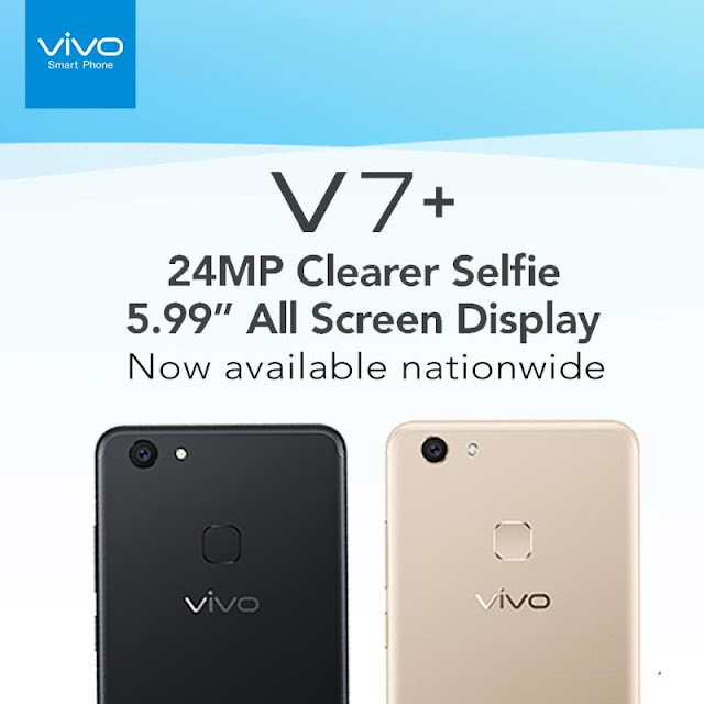 Vivo All screen phone V7+ now available nationwide this September 30