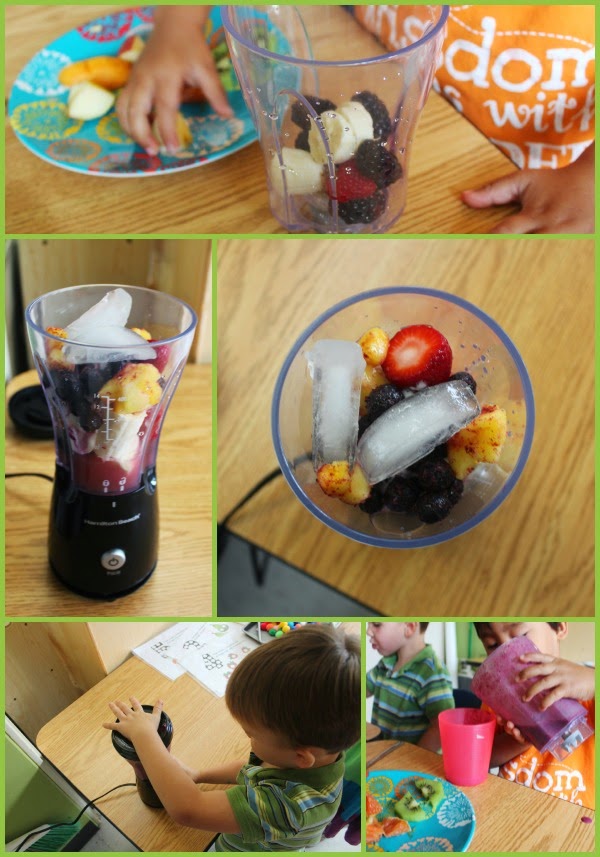 scrumdillydo! making smoothies in the classroom