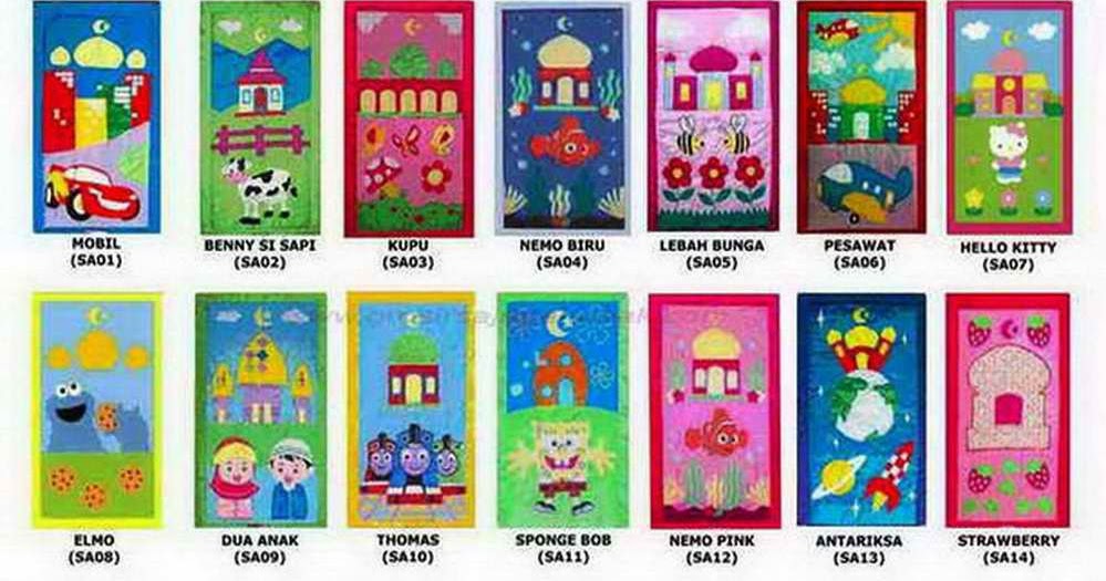Katalog Lengkap Gambar Sajadah Anak Unik dan Lucu Katalog Lengkap Gambar Sajadah Anak Unik dan Lucu
