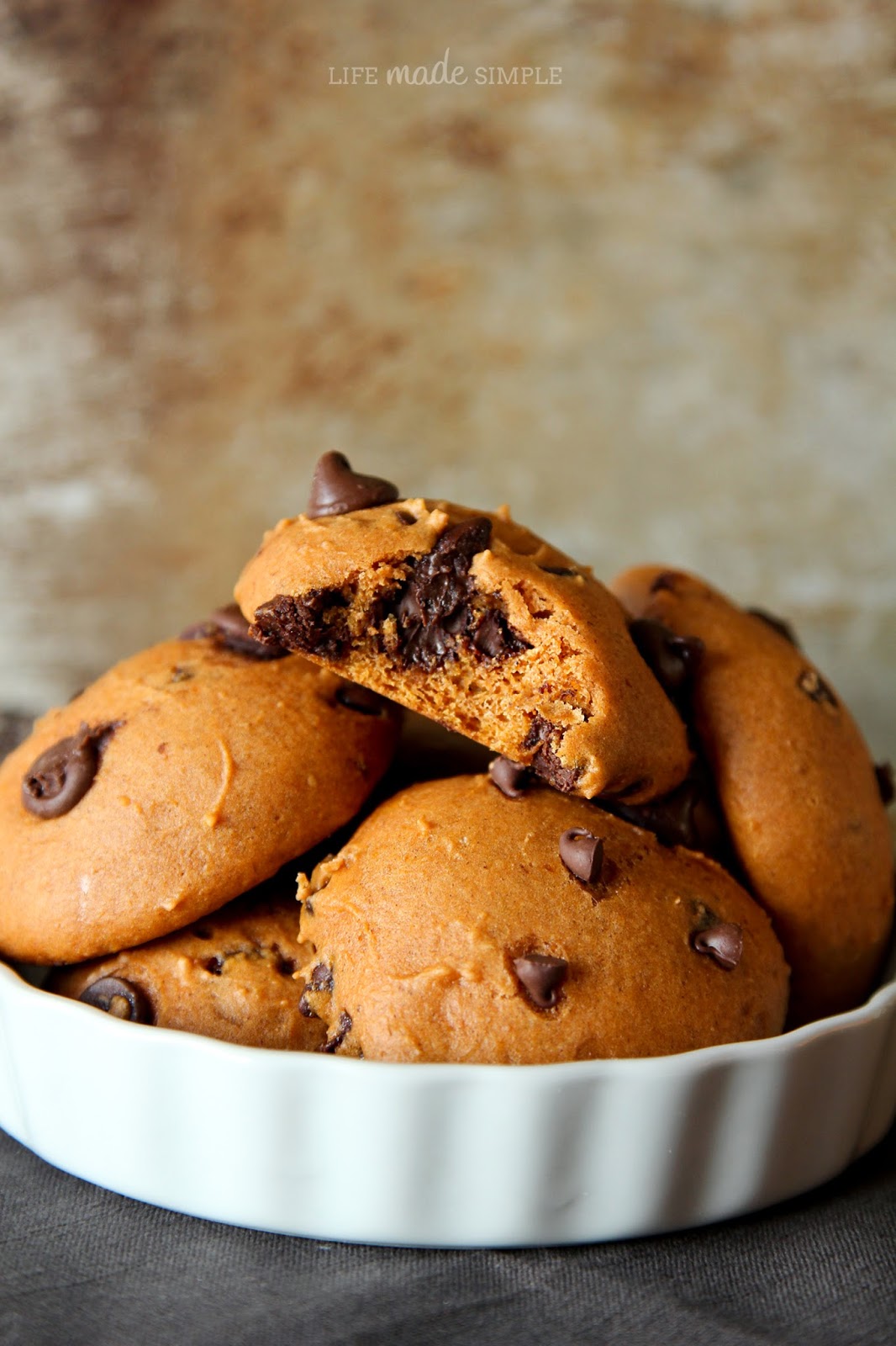 Pumpkin Chocolate Chip Cake Cookies Pumpkin Chocolate Chip Cake Cookies