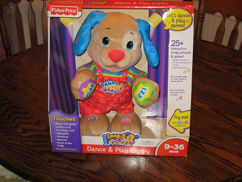 Fisher price dance and wiggle puppy sales