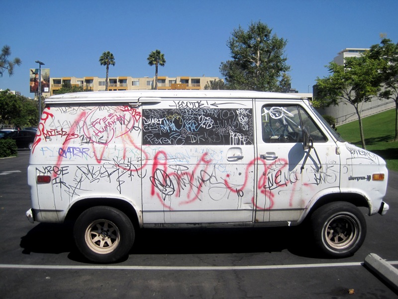 MELROSEandFAIRFAX Graffiti Van