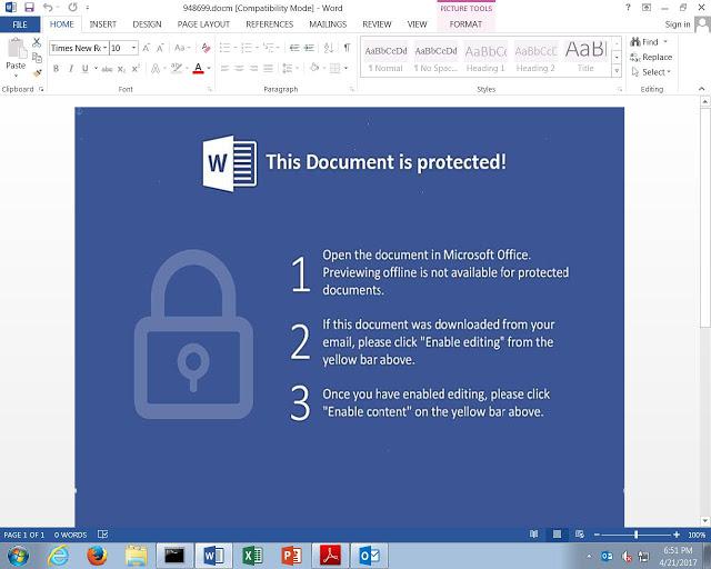 Eξαιρετικά επιτυχημένη διασπορά   Locky Ransomware Απρίλιος 2017