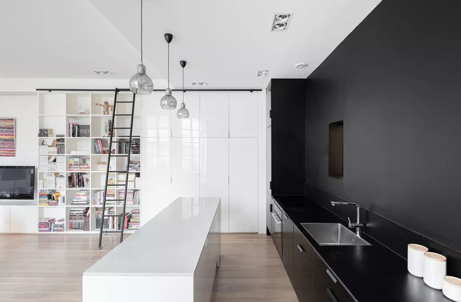 Marzua: Simple pero elegante: apartamento parisino que multiplica la luz