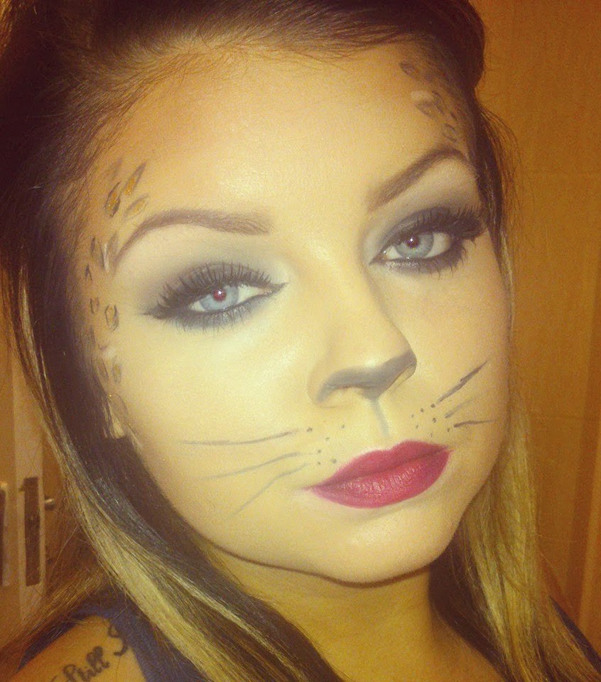 MadamMakeup: Halloween Look #1 Leopard/Cat Inspired