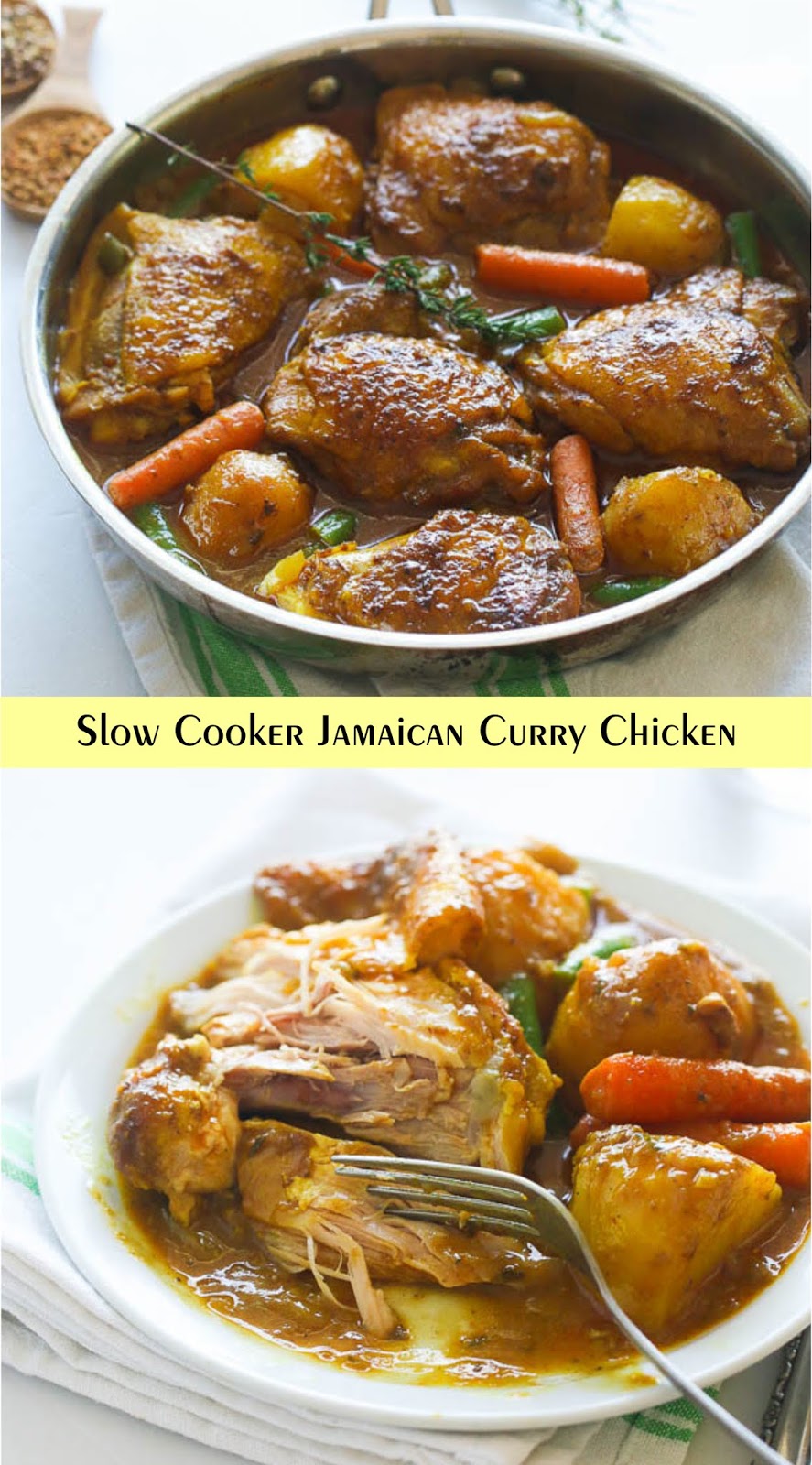 Slow Cooker Jamaican Curry Chicken Recipe Spesial Food