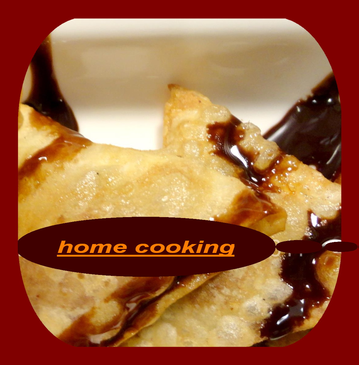 Chocolate Wontons | Home cooking